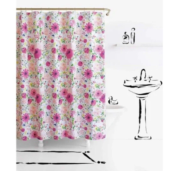 kate spade Bath Kate Spade New York Dahlia Floral Shower Curtain